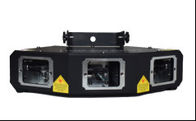 3 controle de sinal do projetor DMX-512 do laser da animação das cabeças 50w RGB