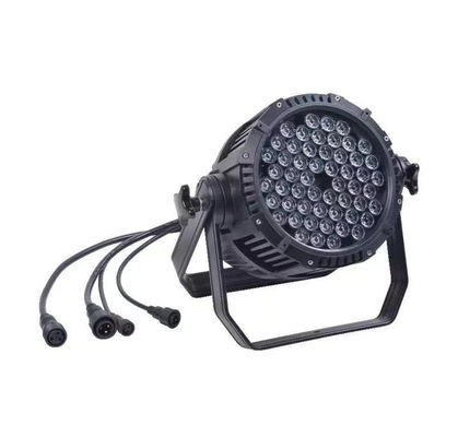 Luzes impermeáveis da fase da paridade do diodo emissor de luz da luz da paridade do diodo emissor de luz de IP65 54x3w Rgbw